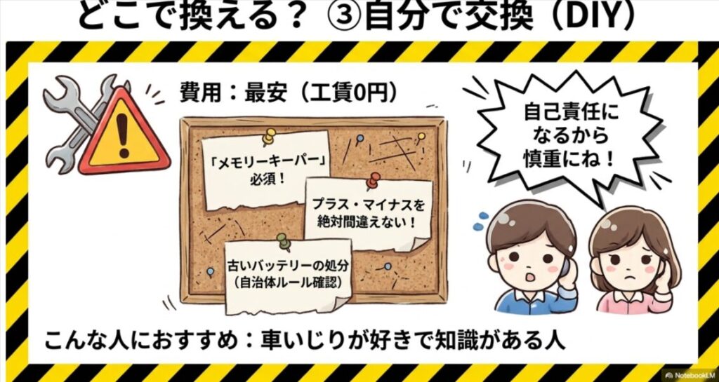 自分で交換する際の注意点　フリード　GT系