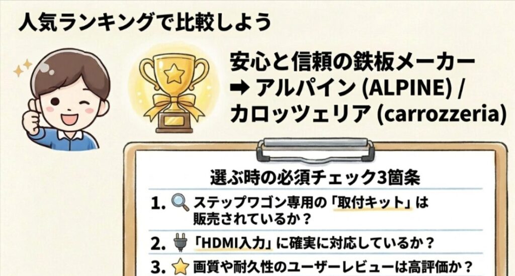 人気ランキングで比較しよう