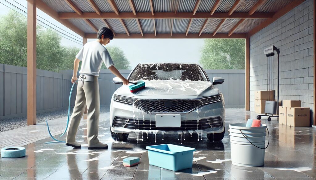 コーティング後の正しいメンテナンス・洗車