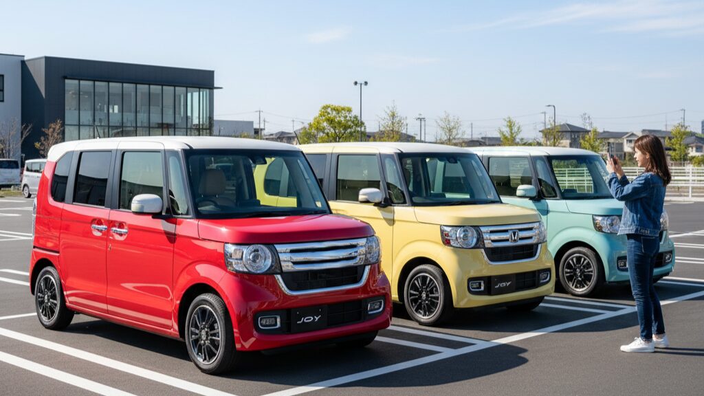 N-BOX JOY カラーと何色が一番人気ですか？