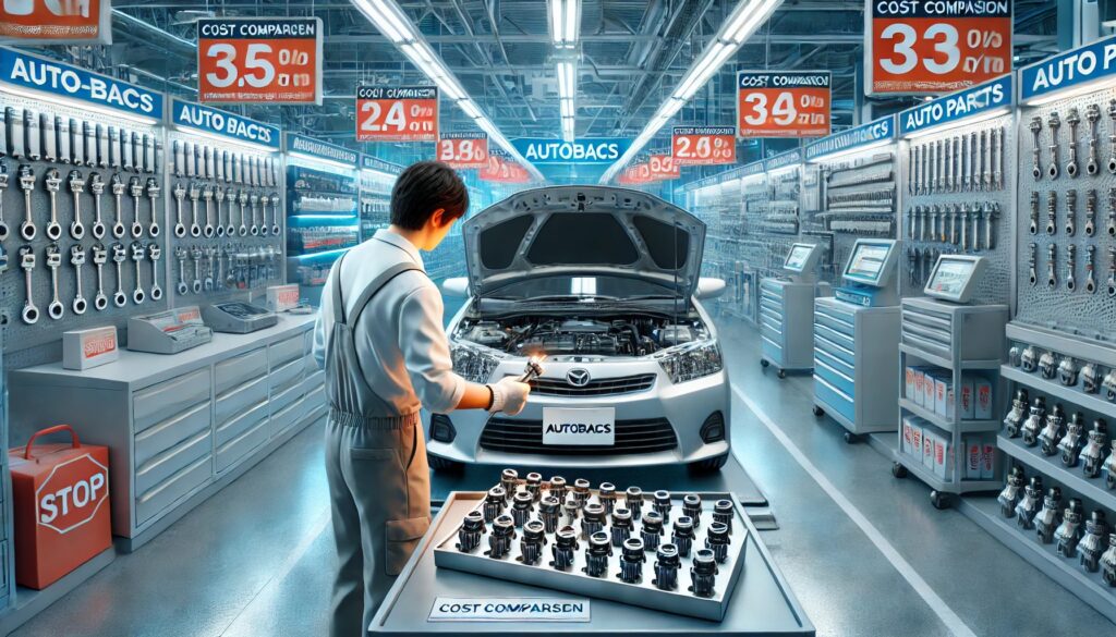 オートバックスでのイグニッションコイル交換費用を比較