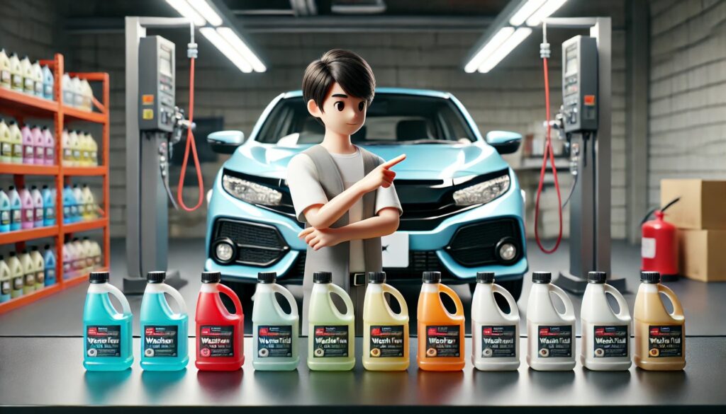 ウォッシャー液のおすすめや選び方のヒント