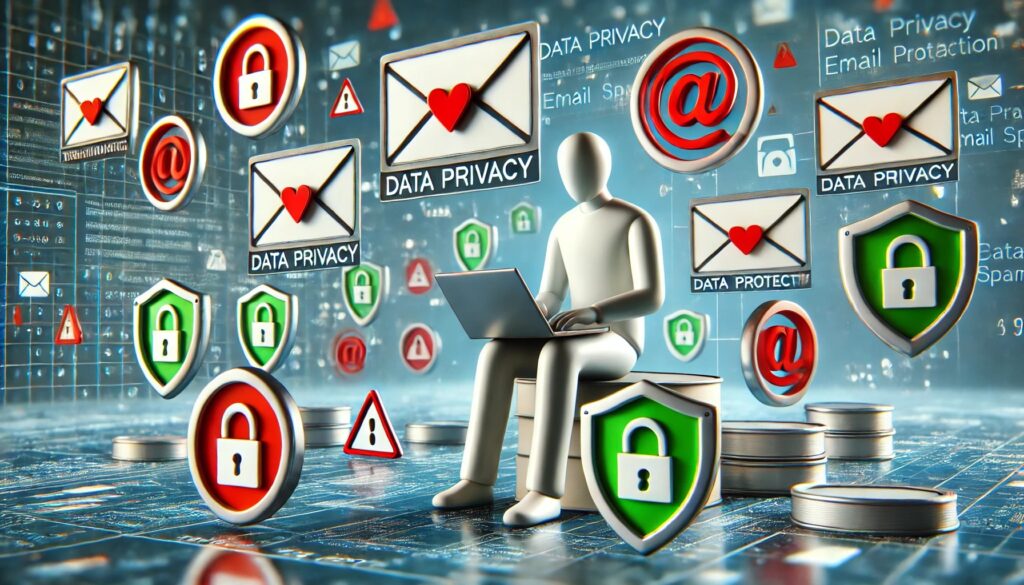 個人情報の扱いは勧誘メールDMへの対策