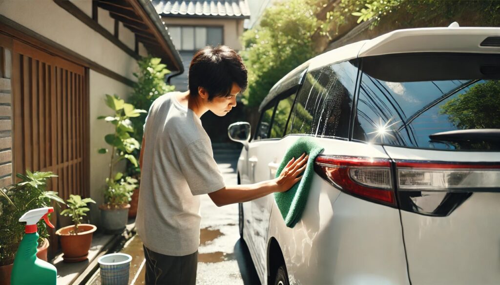 吸水性と傷つけない素材