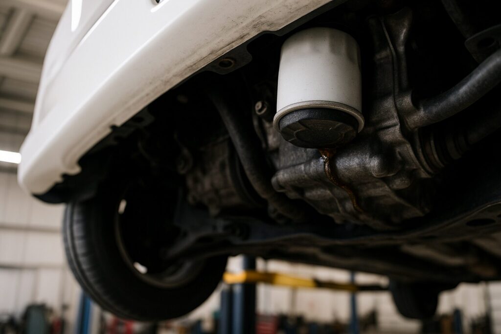 ドレンボルト点検