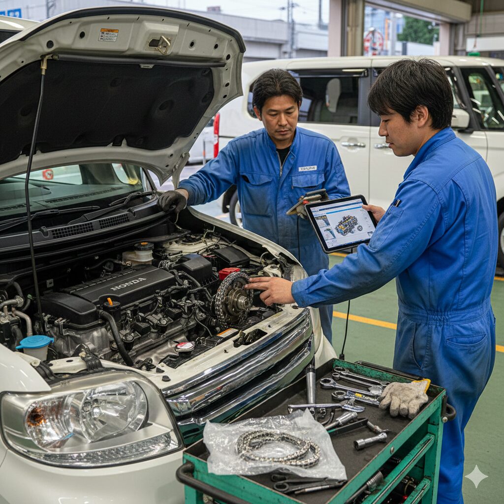 N-BOXのタイミングベルト不要｜中古査定で生かすには