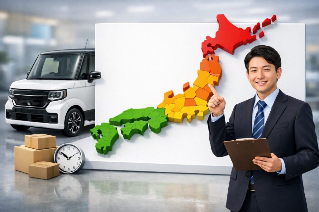 N-BOX JOY 納期の全国目安