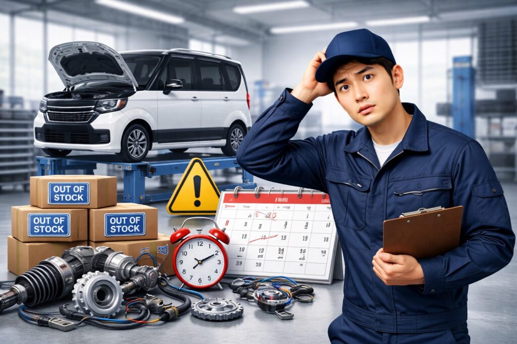 納期遅れと部品不足の今