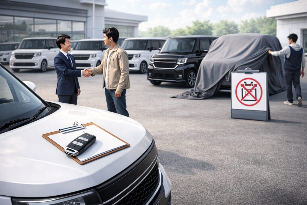 即納在庫車とキャンセル車