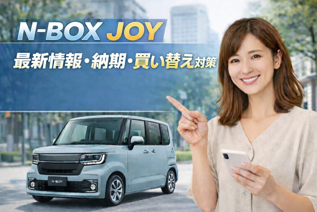 N-BOX JOYの最新情報・納期の不安を解消！買い替え対策も