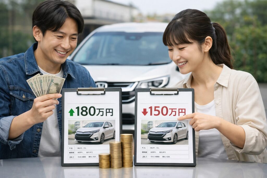 メリットは高額査定と比較