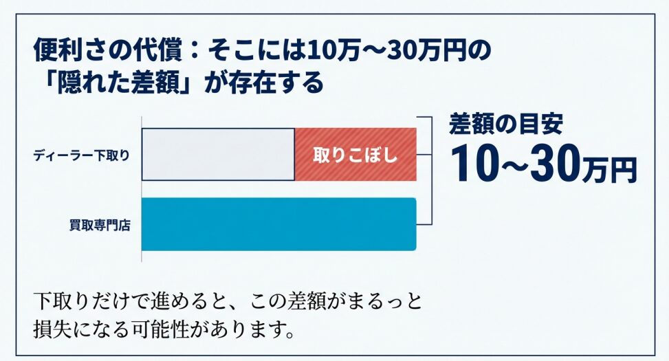 下取り相場と買取相場の違い