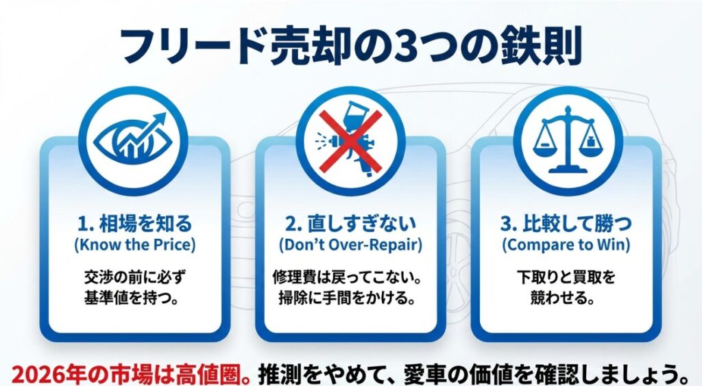 フリードの買取相場まとめ２