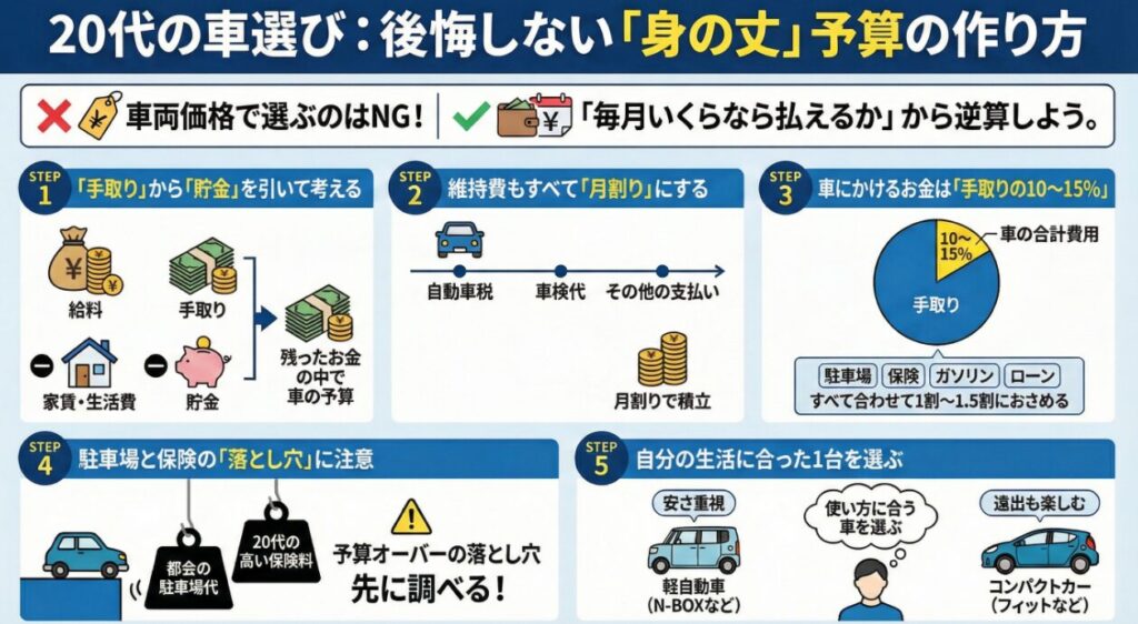 20代の車選び 身の丈に合うホンダ車とは？維持費と予算設計ガイド