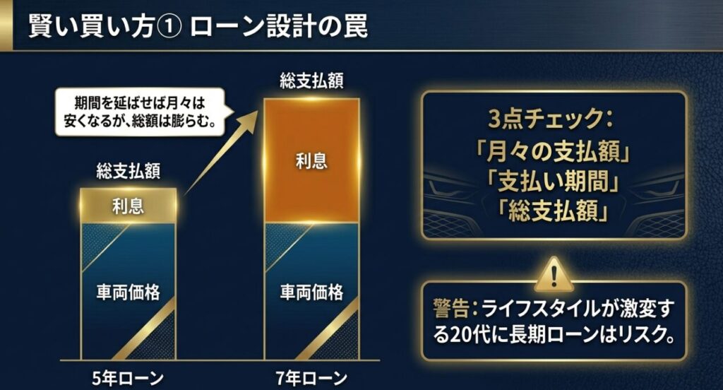マイカーローン金利と返済年数