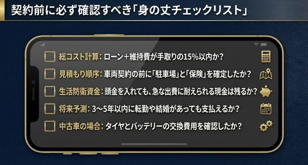 20代の車選びは身の丈に合っているか？再確認