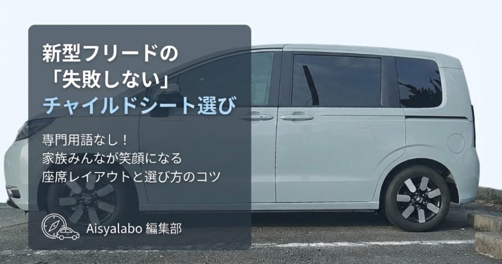 フリードのチャイルドシート比較と選び方