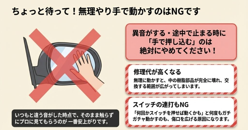異音や途中停止が起きる理由　フリード　GT系