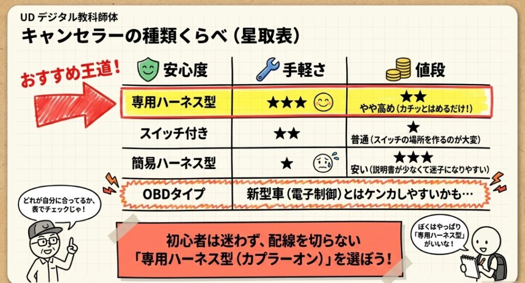 テレビキャンセラーのおすすめ比較
フリード GT系