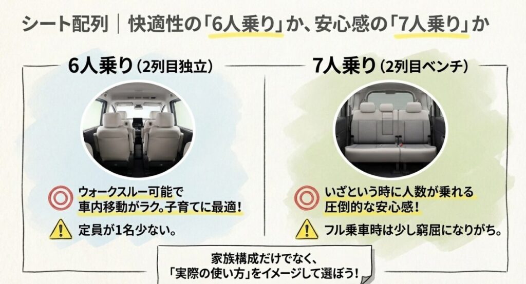 6人乗りと7人乗りはどっちを選ぶべき? 新型フリード GT系