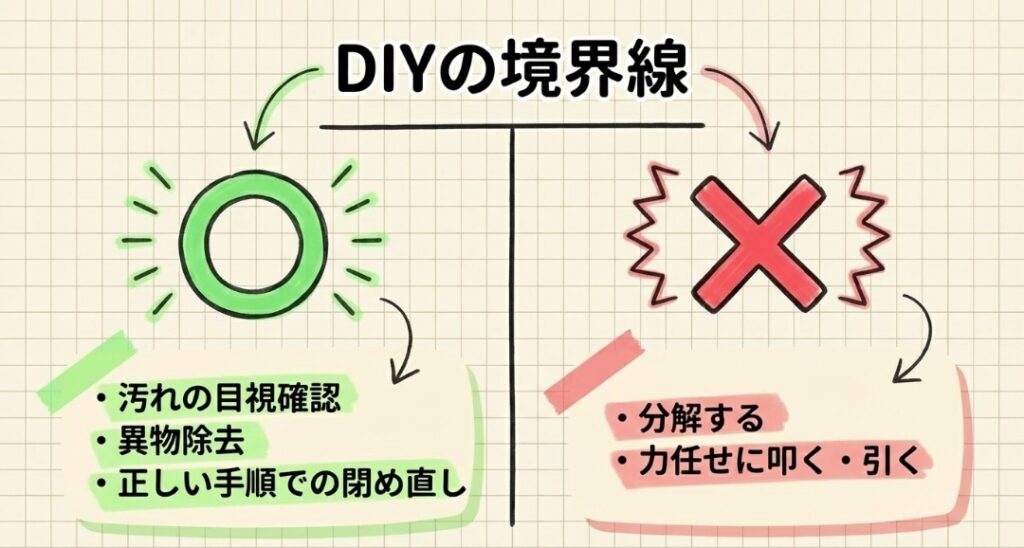 故障時のDIY修理の注意点 フリードGT系