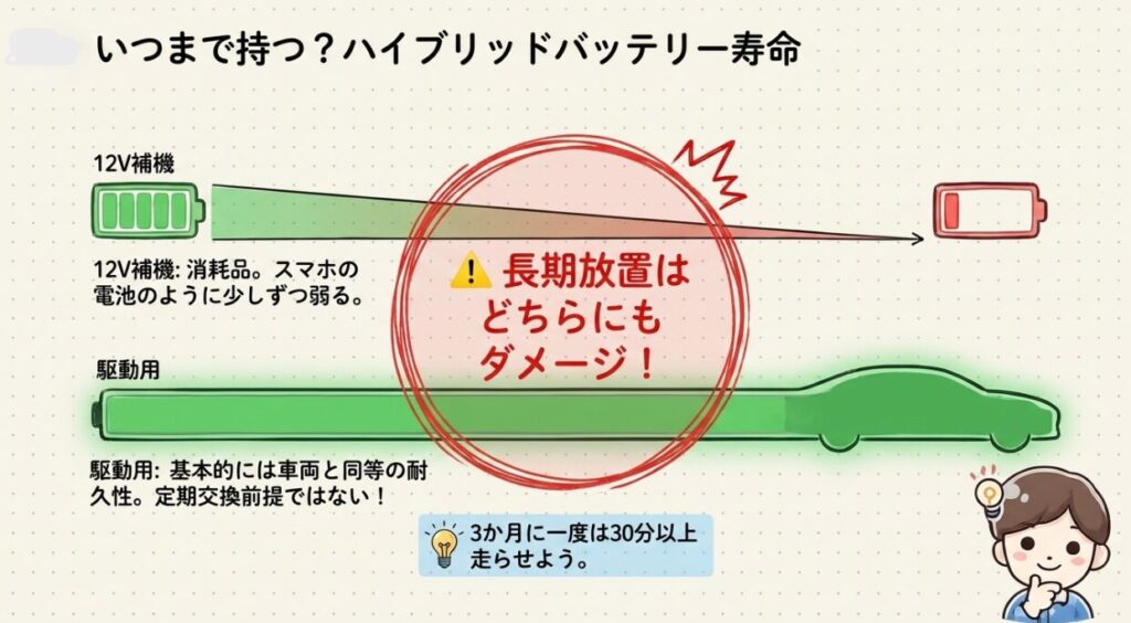 ハイブリッドバッテリー寿命　ステップワゴンRP8系