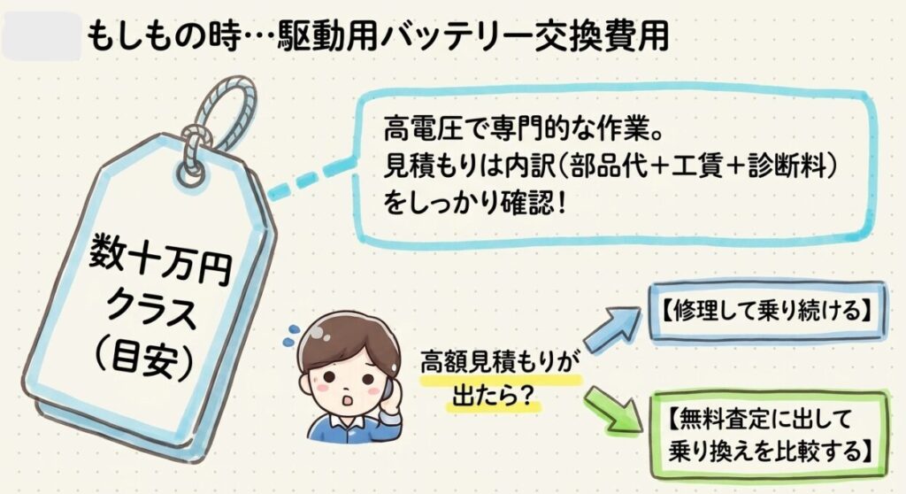 駆動用バッテリー交換費用 ステップワゴンRP8系