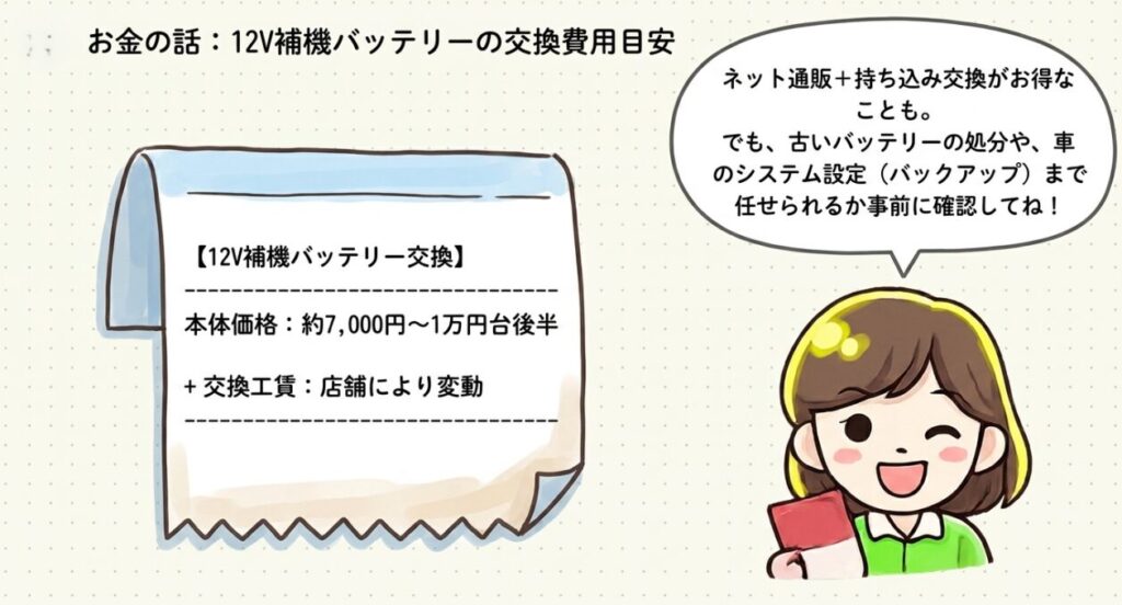 交換費用と値段の目安　ステップワゴンRP8系