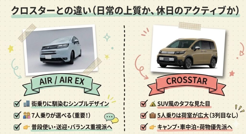 グレード比較と選び方　フリードGT系