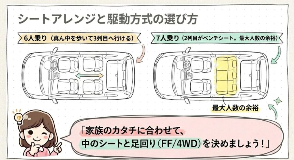 クロスターとの違い　フリードGT系