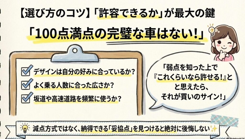 購入前は「気になる点を許容できるか」で考えるのがコツ　フリード　GT系