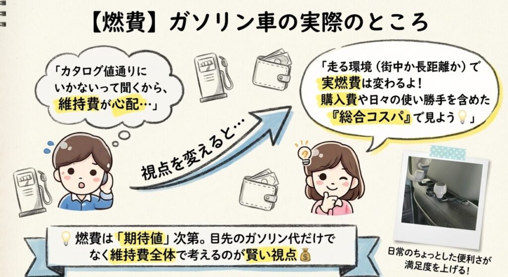 燃費　フリード　GT系