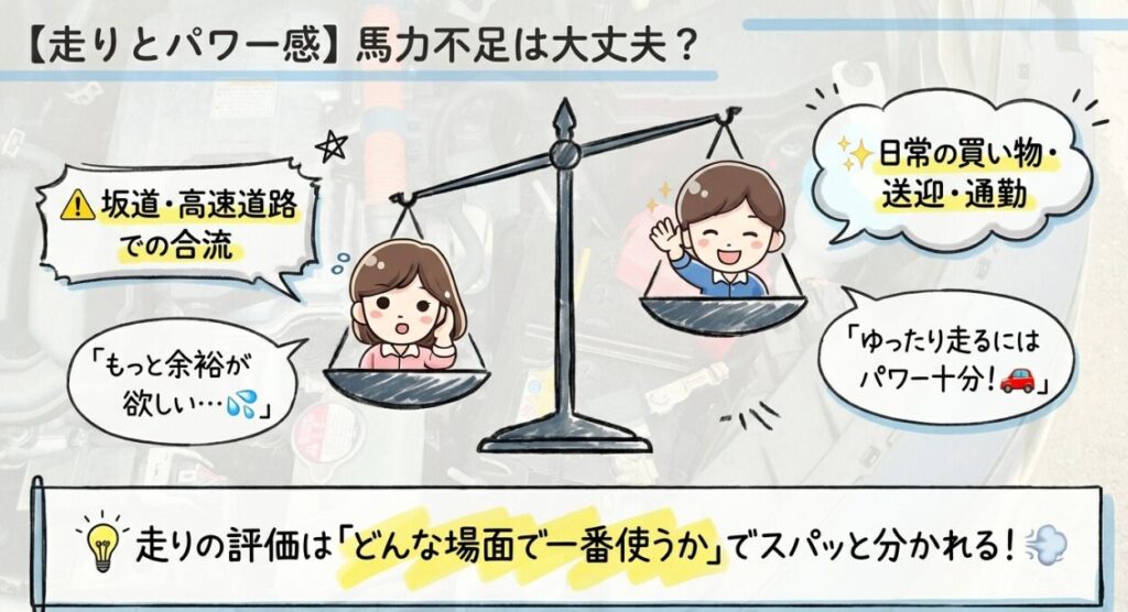 走りとパワー感　フリード　GT系