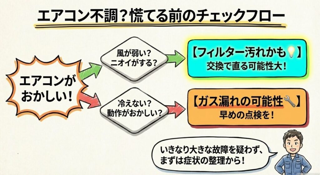 エアコンの不具合はどう対処する？　新型フリード　GT系