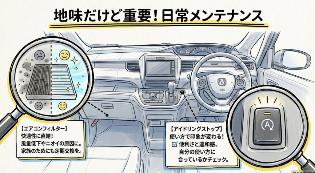 日常メンテナンスで見落としやすいポイント