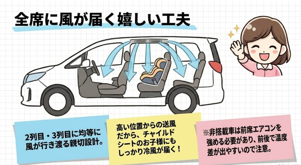 エアコン吹き出し口について詳しく解説