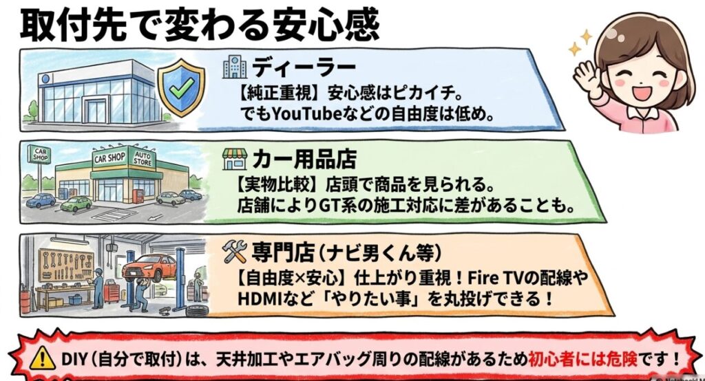 取付先で変わる安心感　フリードGT系