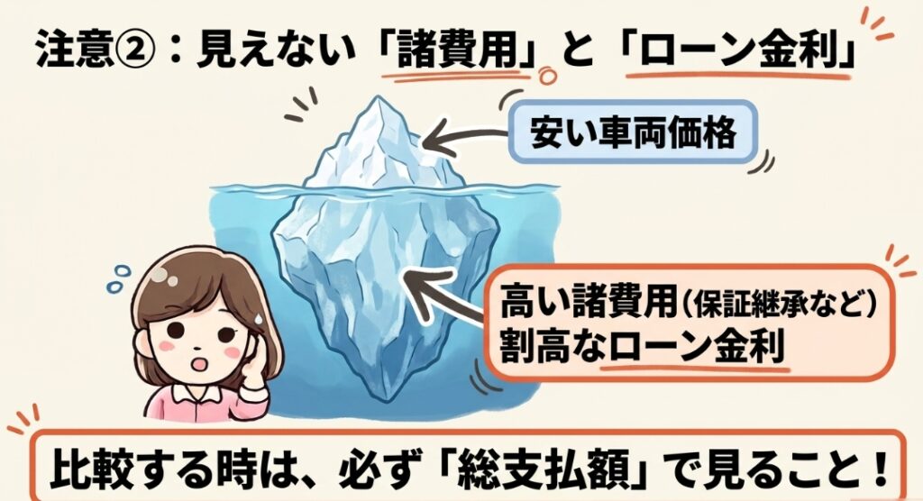新型フリードGT系の登録済未使用車はローン金利と総支払額の確認が重要