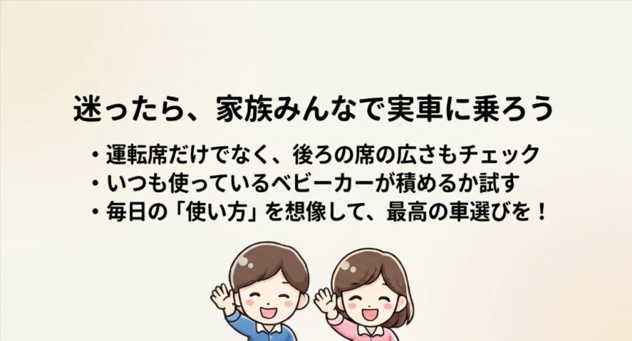 新型フリードクロスターを選ぶ前に後席の広さやベビーカー積載などを家族で実車確認する重要性