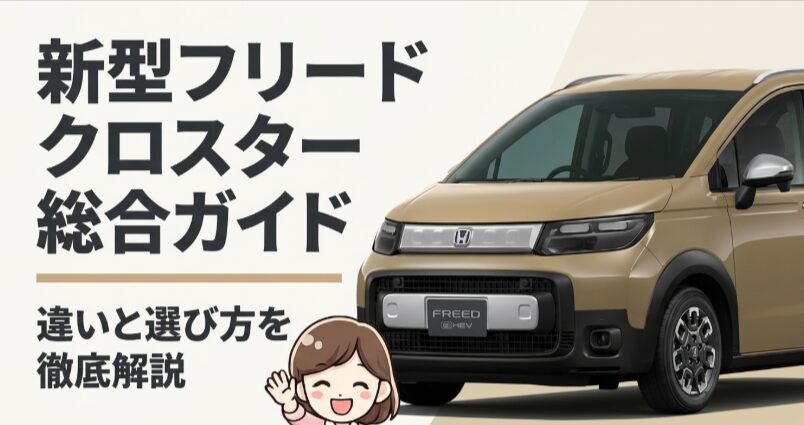 ベージュの新型フリードクロスターと違いや選び方を解説する総合ガイド